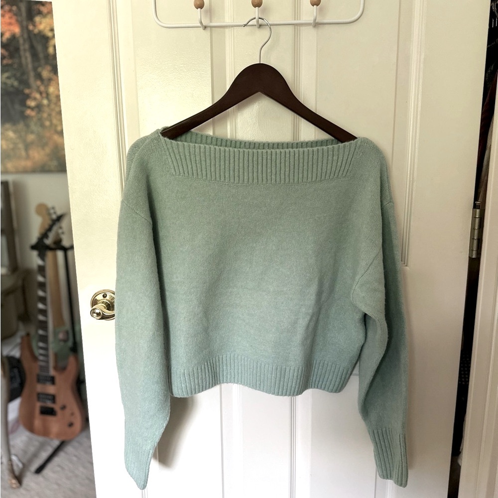 & Other Stories Women’s Soft Mint Green Sweater Size Small